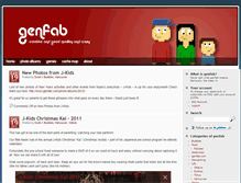 Tablet Screenshot of genfab.com